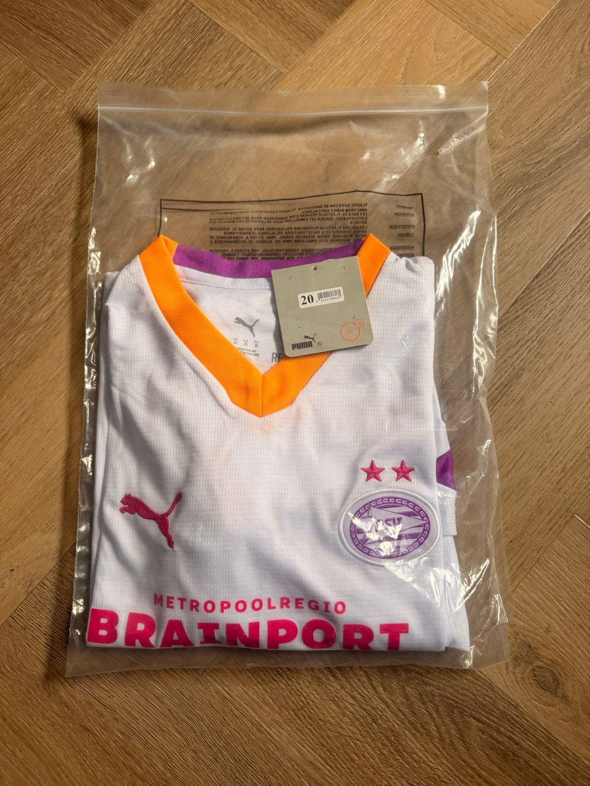 Voetbaltenue PSV Maat 116-122, Ophalen of Verzenden, Nieuw, Jongen of Meisje, Sport- of Zwemkleding