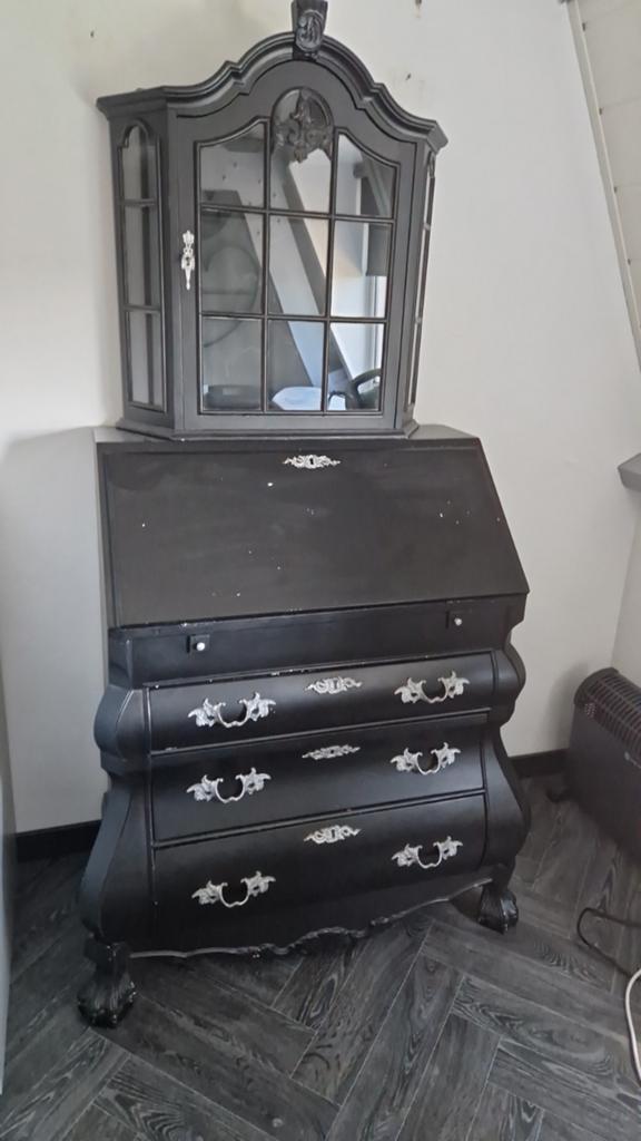Antiek secretaire met opbouw gratis af te halen!, Ophalen
