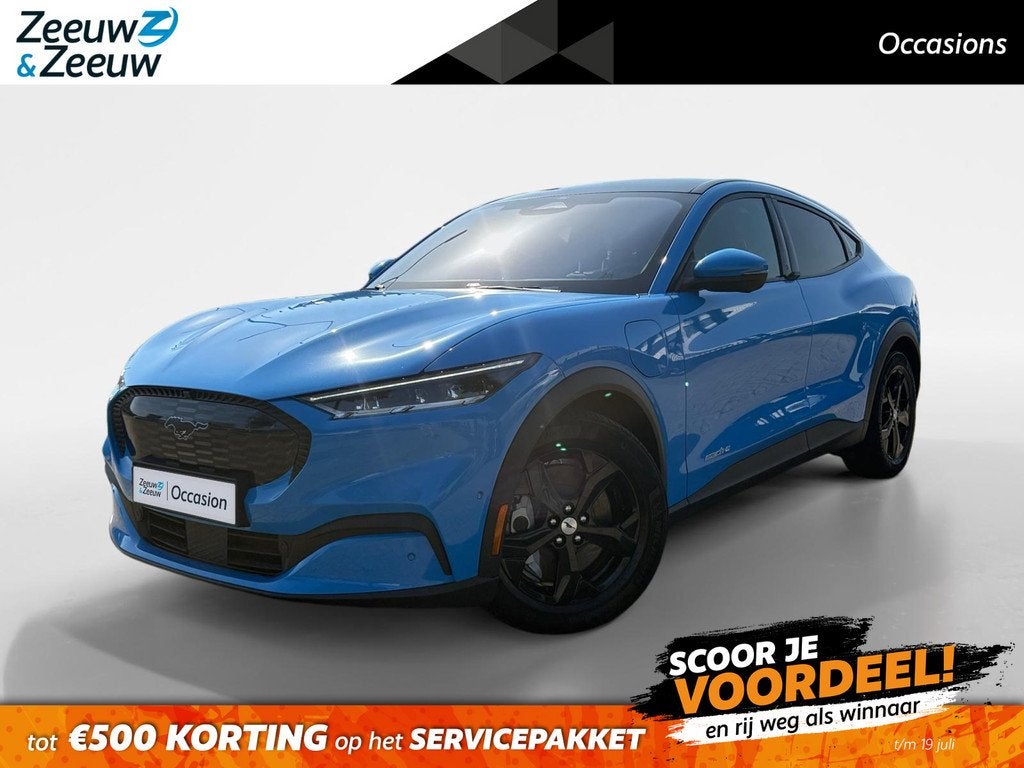 Ford Mustang Mach-E RWD 75 kWh |Technology Pack|Panoramadak|, Auto's, Ford, Bedrijf, Te koop, Mustang, 360° camera, ABS, Achteruitrijcamera