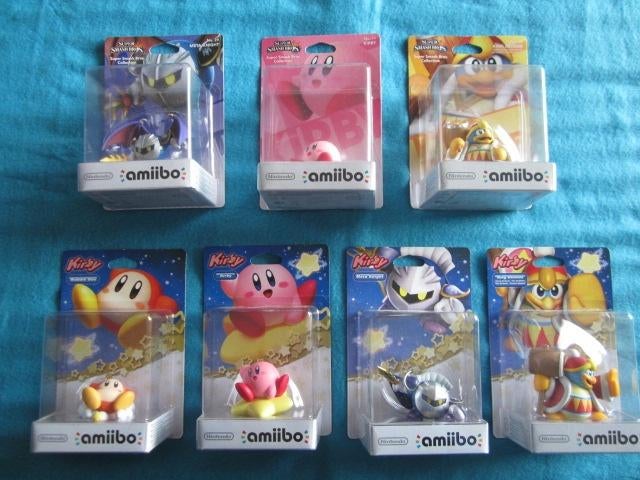 Nintendo Amiibo figuur Kirby, King Dedede, Metaknight Waddle, Ophalen of Verzenden, Nieuw