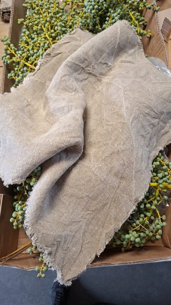 Shabby doek effen, Ophalen of Verzenden, Nieuw, Beige, Textiel