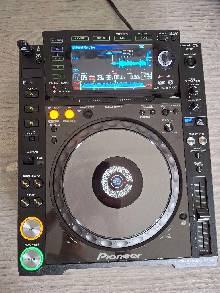 CDJ 2000 nexus in nieuwstaat, Muziek en Instrumenten, Ophalen, Zo goed als nieuw, Draaitafel, Pioneer