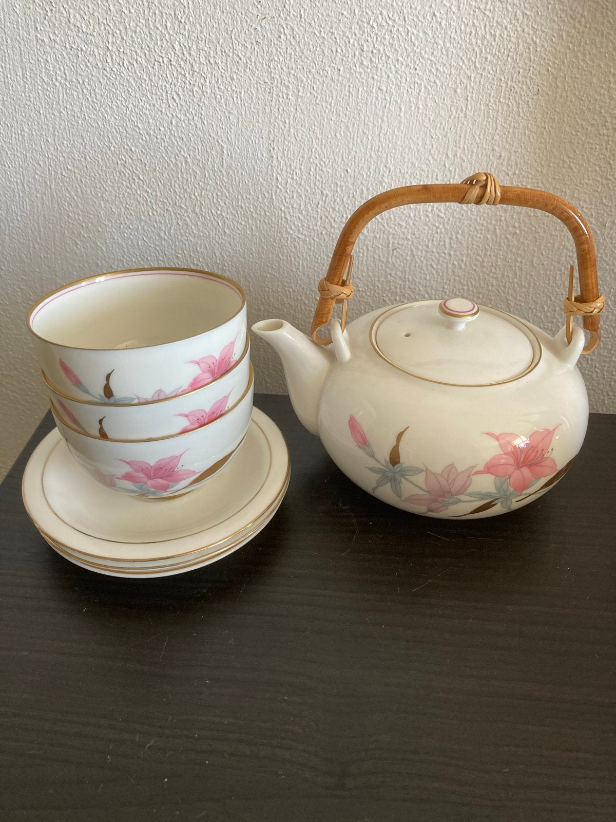 Arita Porselein Theeset - Hanagokoro Collectie, Antiek en Kunst, Ophalen of Verzenden