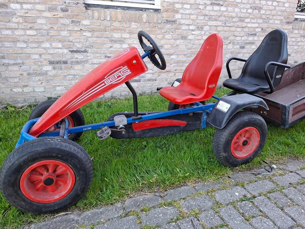 Berg skelter inclusief extra stoel, kar en kraantje, Ophalen, Gebruikt, Berg, Vrijloopautomaat