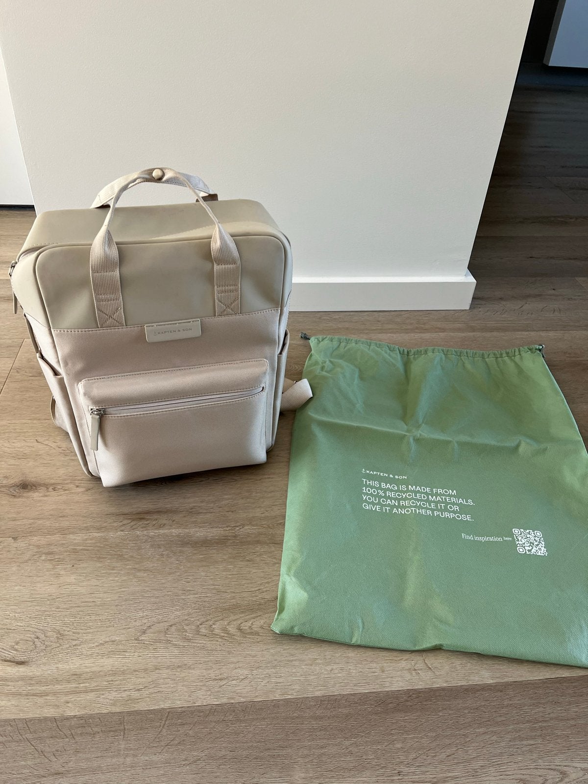 Kapten & Son rugzak - Zo goed als nieuw, Sieraden, Tassen en Uiterlijk, Overige merken, 25 tot 40 cm, Ophalen of Verzenden, Zo goed als nieuw