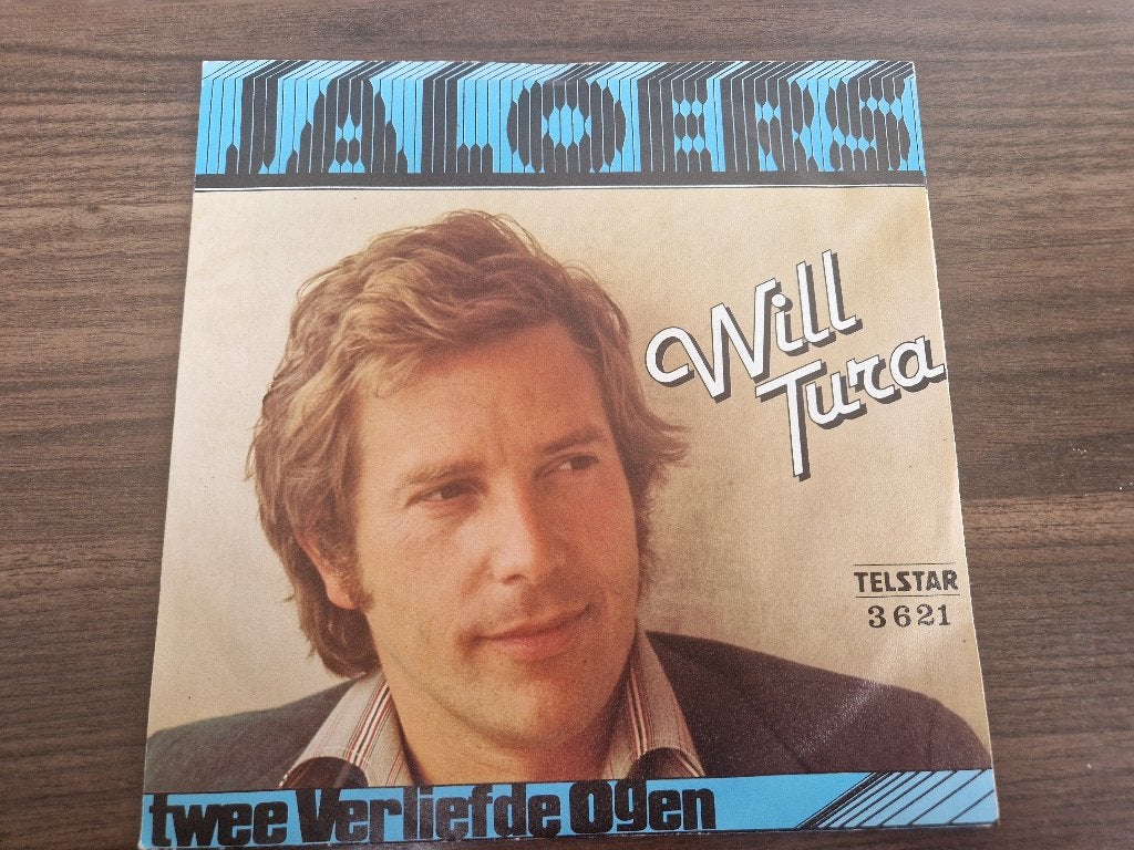 TELSTAR Will Tura – Jaloers / Twee Verliefde Ogen, 7 inch, Ophalen of Verzenden, Zo goed als nieuw, Overige typen