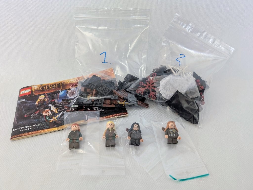 LEGO Lord of the Rings 79001 Escape from Mirkwood Spiders, Kinderen en Baby's, Speelgoed | Duplo en Lego, Compleet, Gebruikt, Lego