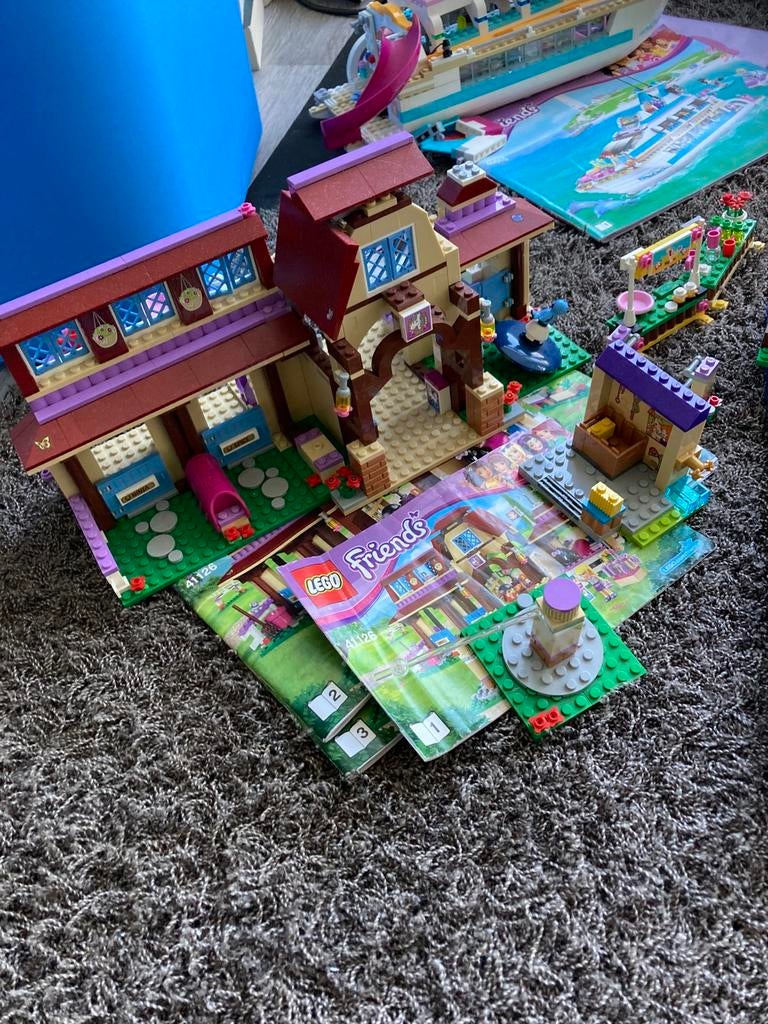 Grote partij LEGO FRIENDS met diverse grote en kleine sets, Ophalen, Zo goed als nieuw