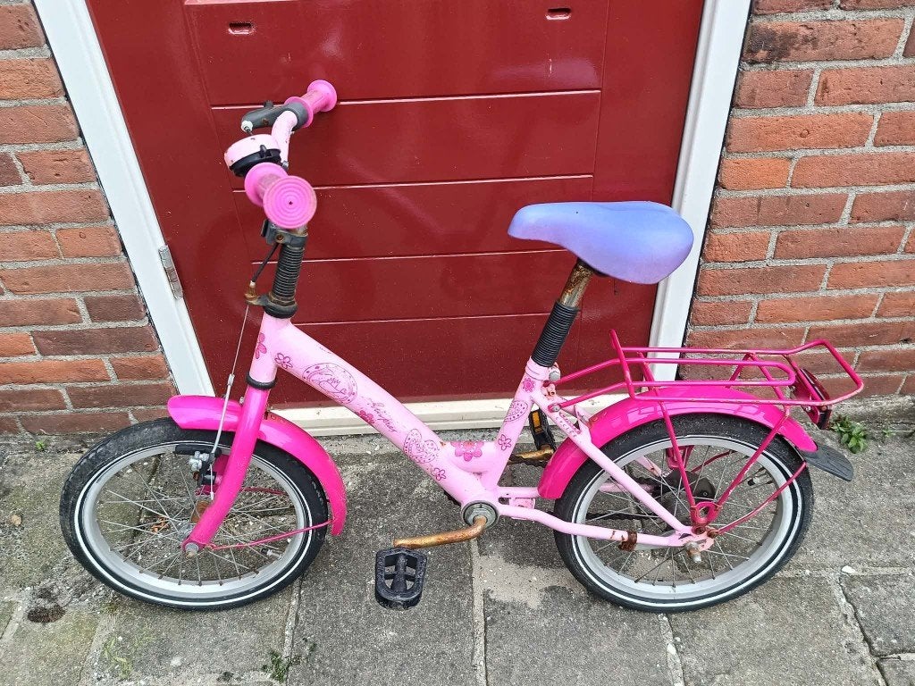 Leuke kinderfietsjes, Terugtraprem, Gebruikt, Minder dan 16 inch, Ophalen
