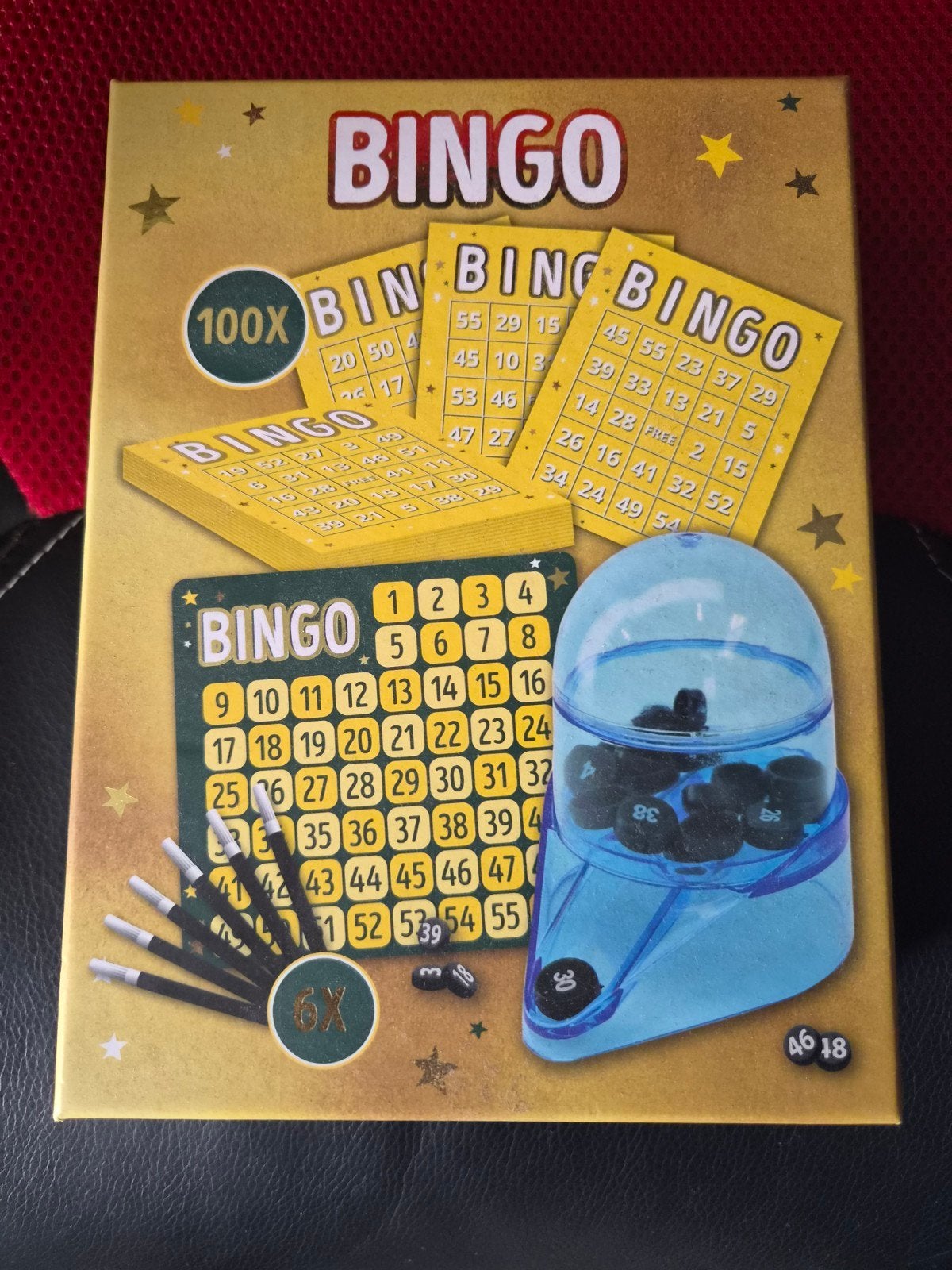 Bingo Spel - Compleet met 100 kaarten en bingomolen, Vijf spelers of meer, Ophalen of Verzenden, Zo goed als nieuw, DP Factory B.V.