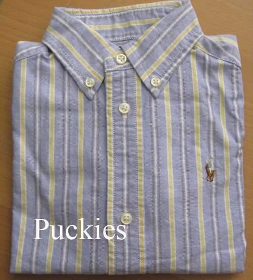 Maat 152/158 Gestreept Ralph Lauren overhemd NIEUW (9321), Overhemd of Blouse, Nieuw, Ophalen of Verzenden, Jongen