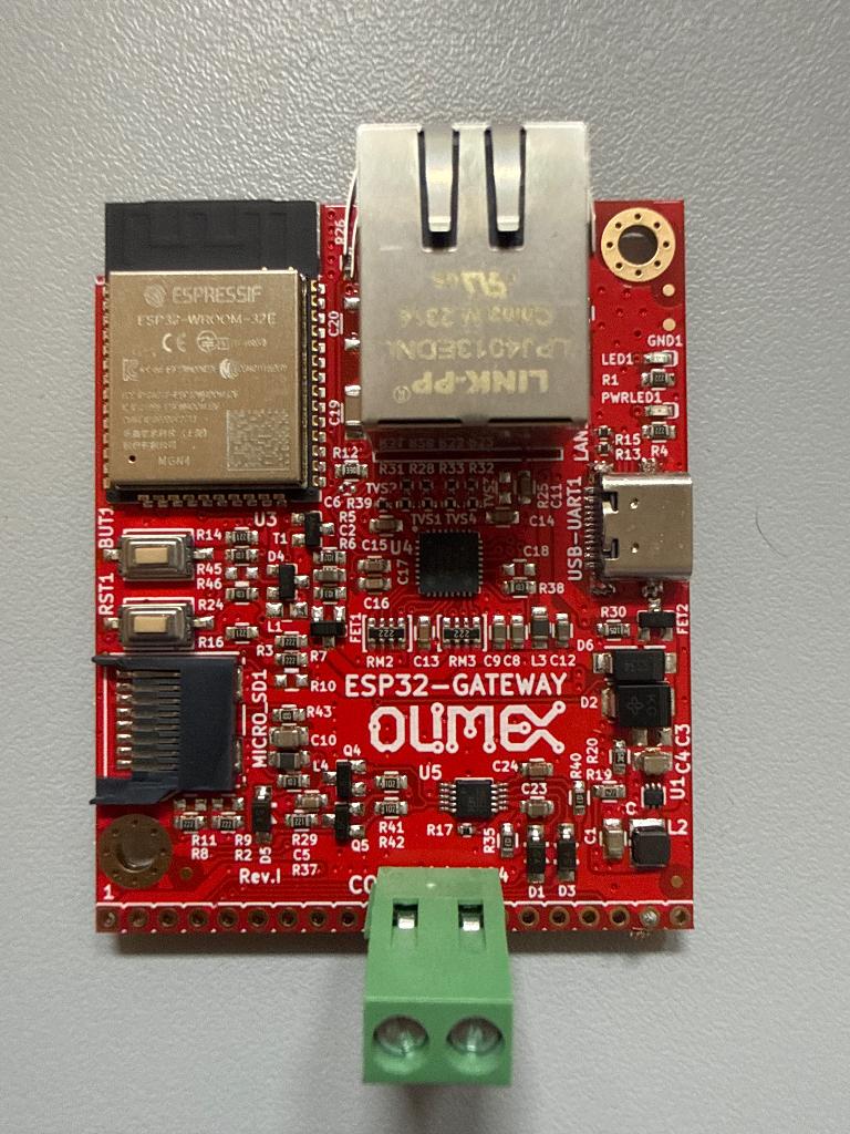 Olimex esp32-gateway, Ophalen of Verzenden, Zo goed als nieuw