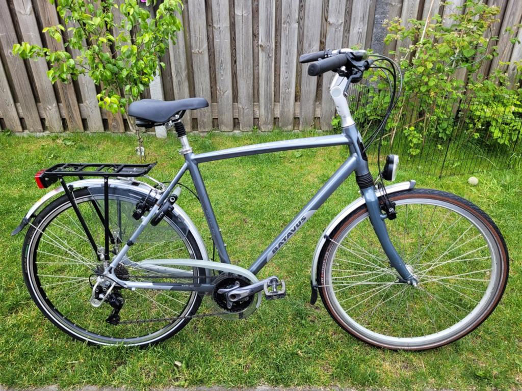 Batavus Mont Blanc H57 nieuwe ketting en tandwielen, Ophalen, Gebruikt, Velgrem, Versnellingen