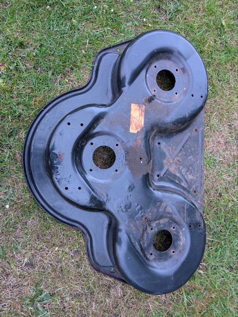 Jonsered / husqvarna maaidek 94 cm kaal, Tuin en Terras, Grasmaaiers, Cirkelmaaier, Gebruikt, Mulchfunctie, Ophalen of Verzenden