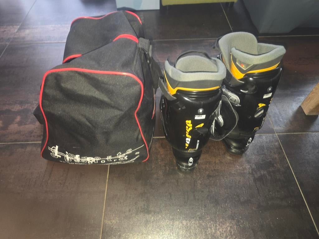 Zwart maat 48 en speciaal ski tas voor de schoenen, Sport en Fitness, Skeelers, Overige merken, Verstelbaar, Heren, Overige typen