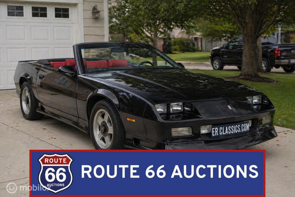 Chevrolet Camaro RS | 1991 | Route 66 Auctions, Overige carrosserieën, Chevrolet, Zwart, Bedrijf