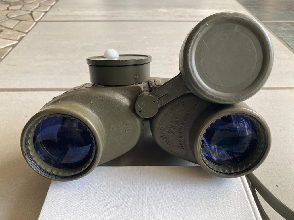 Steiner Commander 7x50 Verrekijker - Marine Kwaliteit, Ophalen, Gebruikt, Minder dan 8x, Porro (met knik)