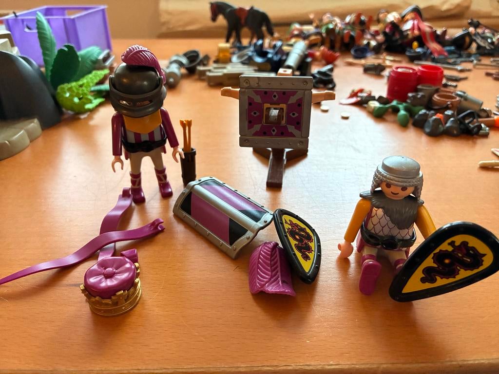Playmobil Drakenridders met wapens en accessoires, Kinderen en Baby's, Speelgoed | Playmobil, Ophalen of Verzenden, Gebruikt, Los playmobil