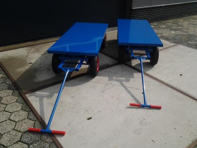transportkar / kar extra smal 80 cm. uit voorraad NIEUW!, Doe-het-zelf en Verbouw, Transportwagens, 100 liter of meer, Ophalen of Verzenden