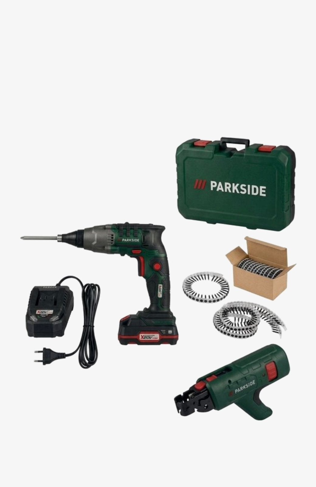 Parkside accu gipsplaatschroefmachine, Ophalen, Zo goed als nieuw, Boor- en Schroefmachine
