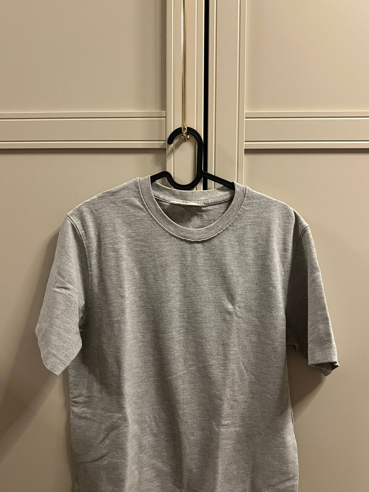 T-shirt shirt grijs zara S heren dames unisex nieuw knit, Ophalen of Verzenden, Nieuw, Maat 46 (S) of kleiner, Grijs