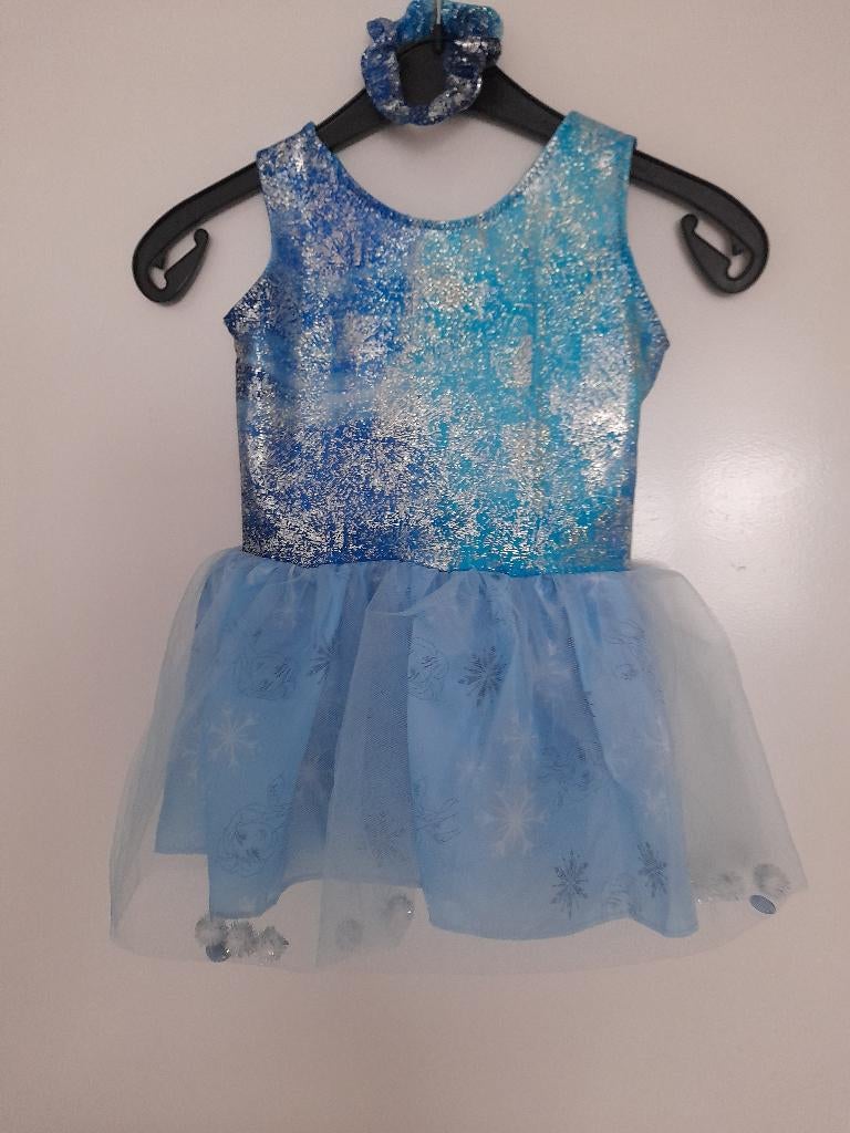 Nieuw!! Frozen prinsessen-ballet-dans pakje maat 92/98, Sport en Fitness, Turnen, Blauw, Overige typen, Nieuw, Ophalen of Verzenden