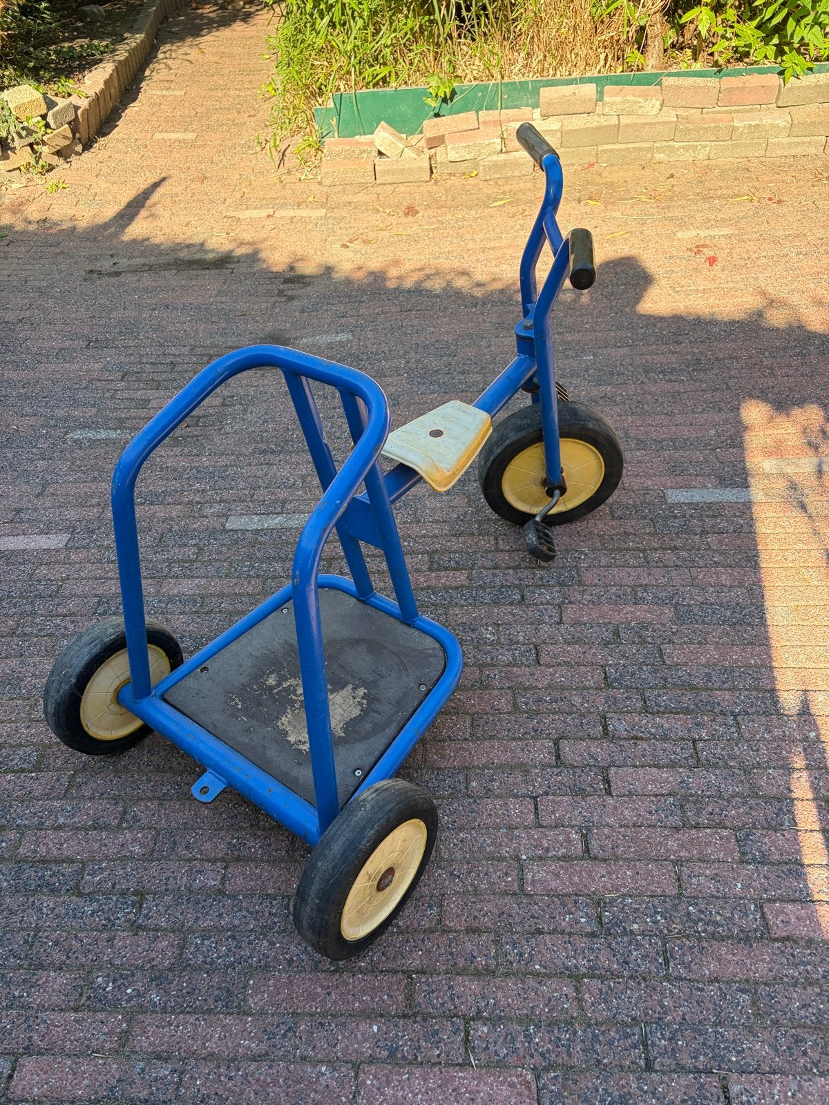 Kinder skelter 3-wieler met laadbak