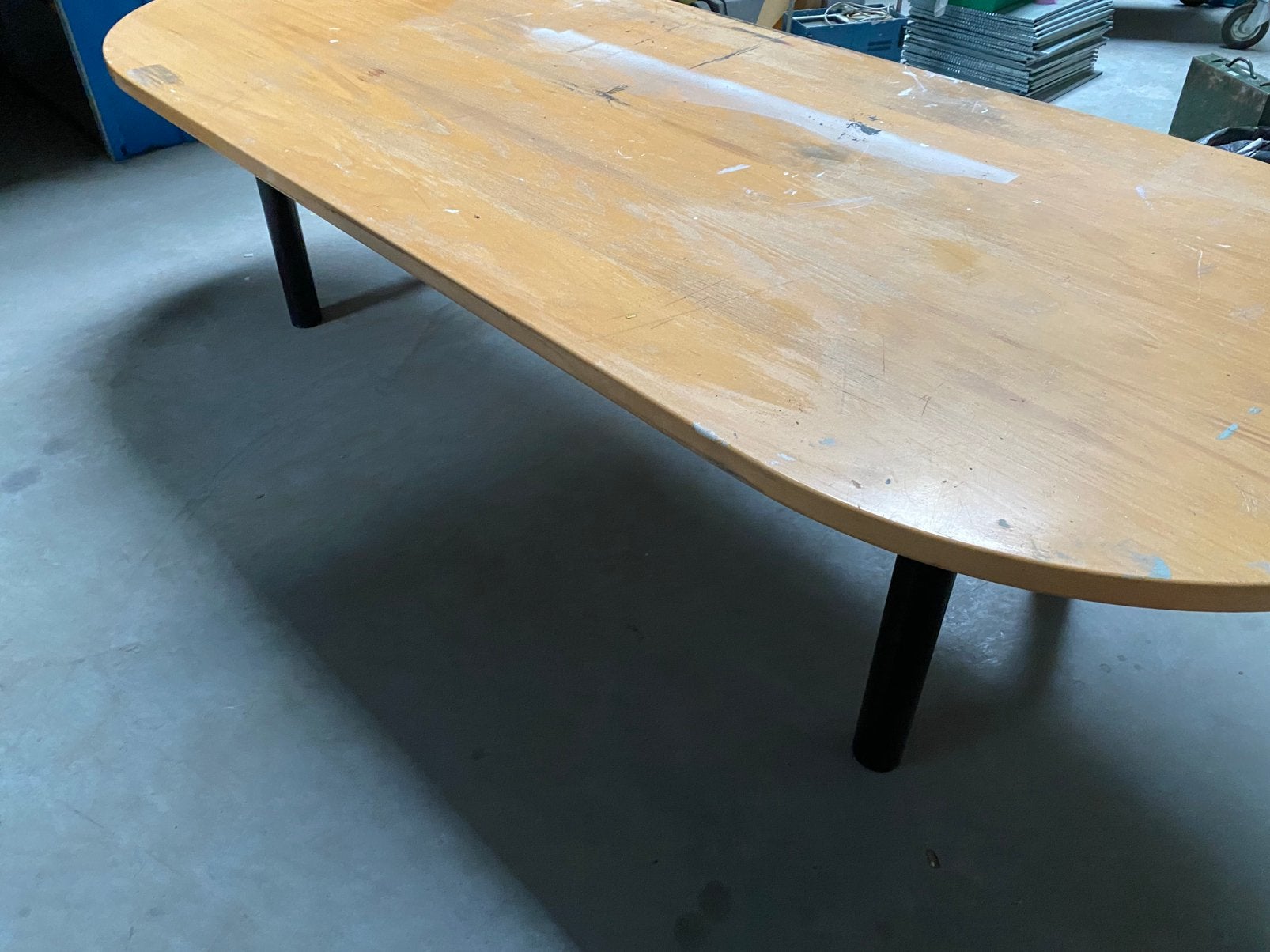 Hele grote tafel voor hobby of werkbank, Ophalen, 200 cm of meer, 50 tot 100 cm, Zo goed als nieuw