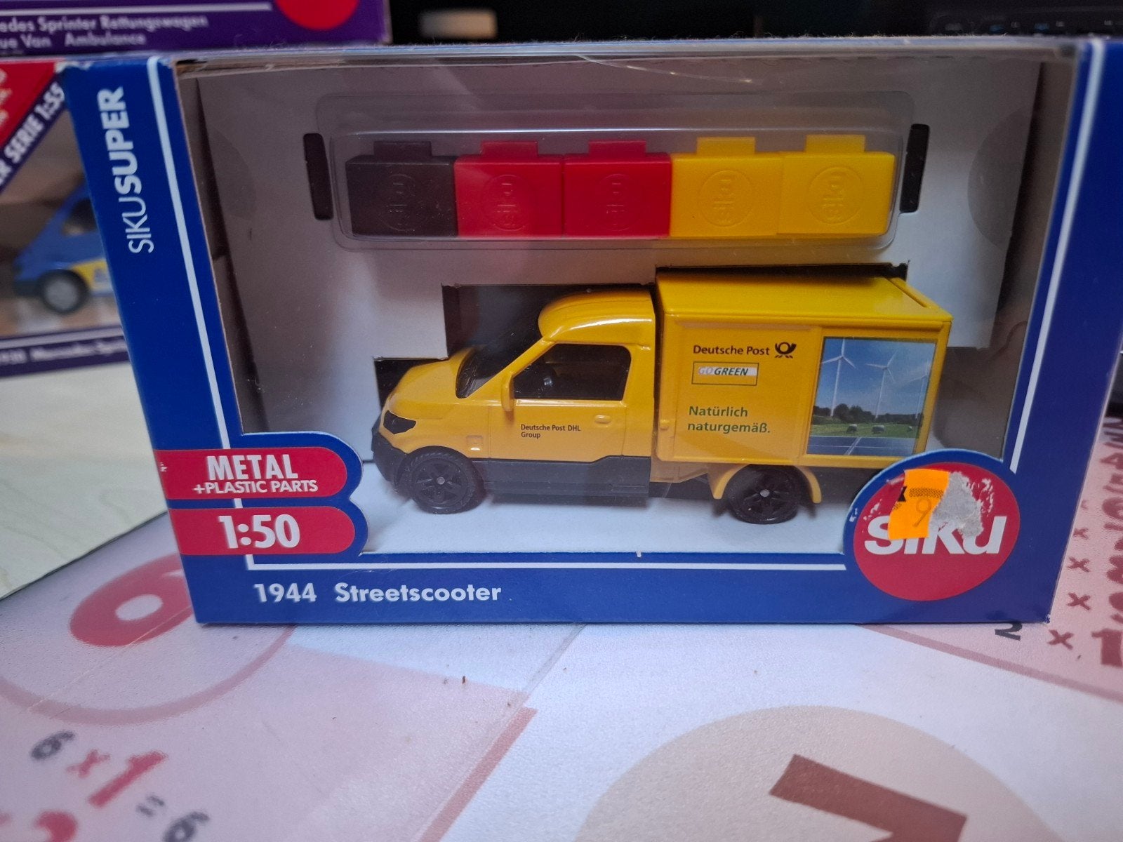 Siku Super 1944 Streetscooter Deutsche Post DHL, Ophalen of Verzenden, Nieuw, Auto, SIKU
