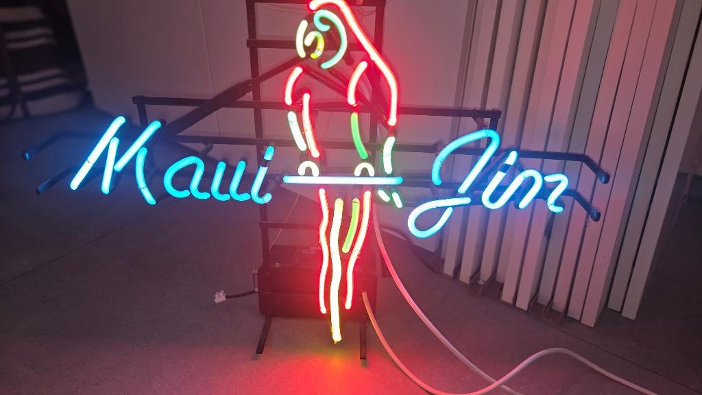 neon reclame, Ophalen of Verzenden, Zo goed als nieuw, Lichtbak of (neon) lamp