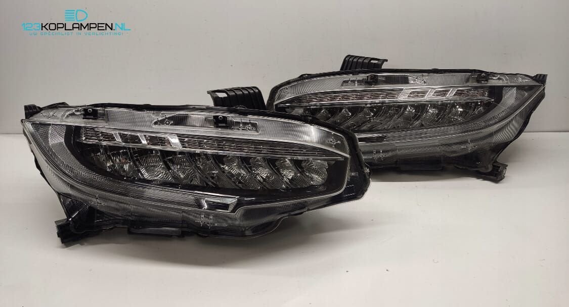 Honda Civic X Full Led Koplamp links rechts