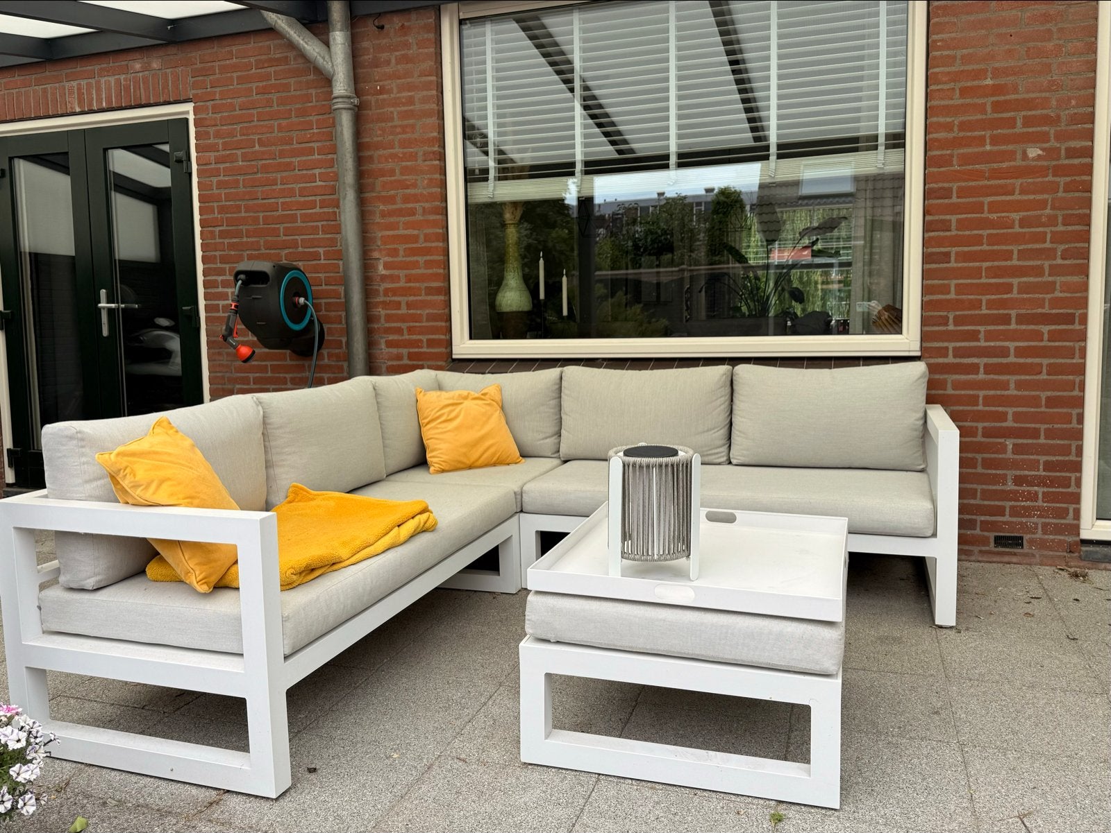 Kees Smit Loungeset, Ophalen, 5 zitplaatsen, Gebruikt, Aluminium