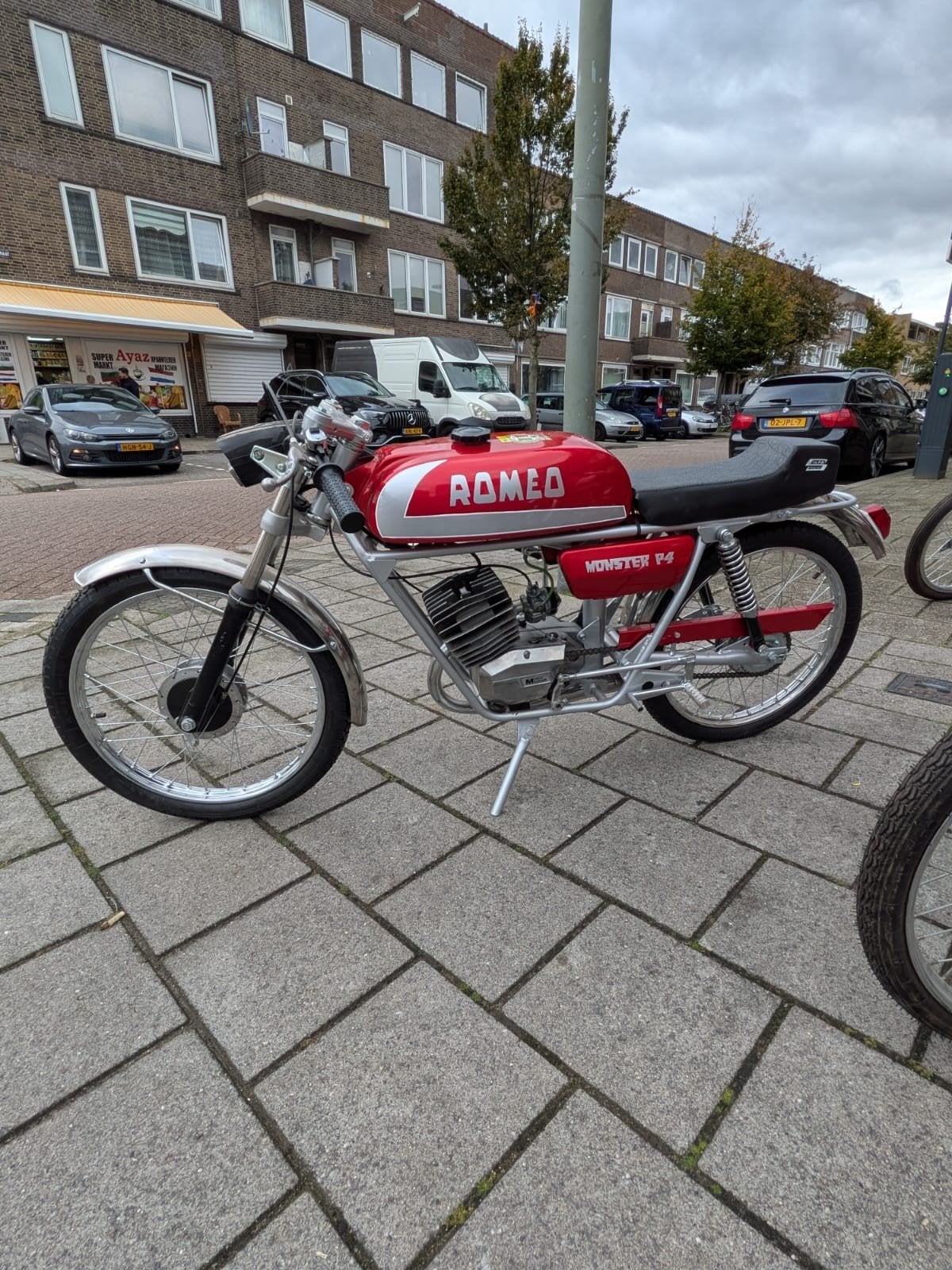 Zeldzame Romeo Monster P4 bromfiets, Fietsen en Brommers, Ophalen of Verzenden, Maximaal 45 km/u, Overige merken
