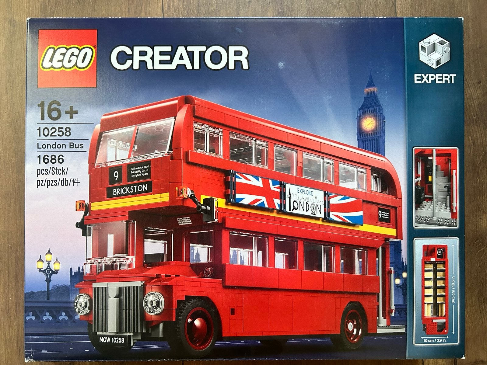 LEGO Creator Expert 10258 London Bus - Nieuw in doos, Ophalen of Verzenden, Nieuw, Overige merken