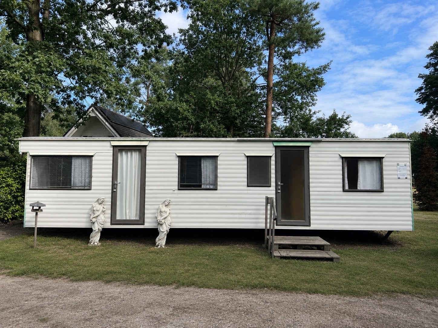Boston Super 9,10 x 3,50 m, Caravans en Kamperen, Stacaravans, Tot en met 2