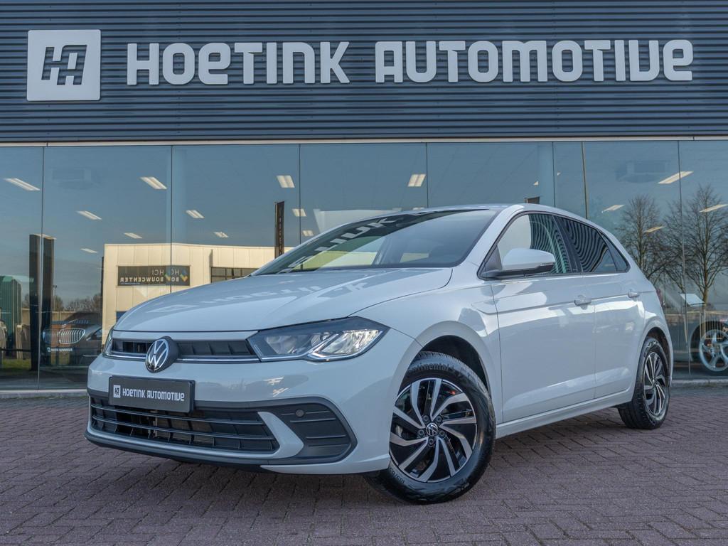Volkswagen Polo 1.0 TSI Life Edition | Camera | ACC | Apple, Voorwielaandrijving, Stof, Wit, Origineel Nederlands