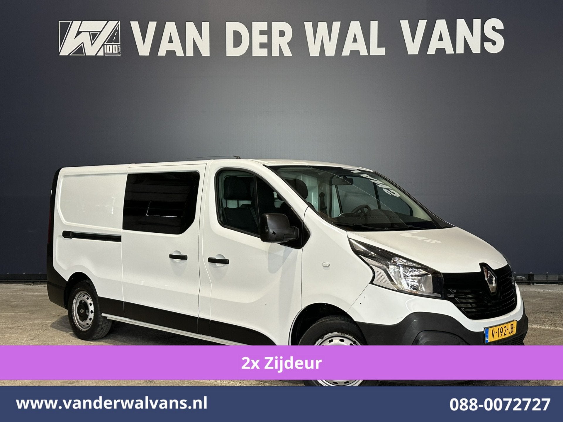 Renault Trafic 1.6 dCi L2H1 Euro6 Airco | 2x zijdeur | Cruis, Auto's, Bestelauto's, Voorwielaandrijving, Dealer onderhouden, Gebruikt