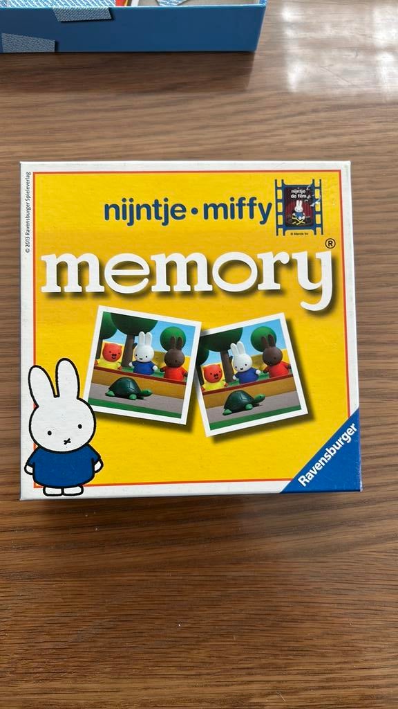 Nijntje memory, Hobby en Vrije tijd, Gezelschapsspellen | Bordspellen, Ophalen of Verzenden, Zo goed als nieuw