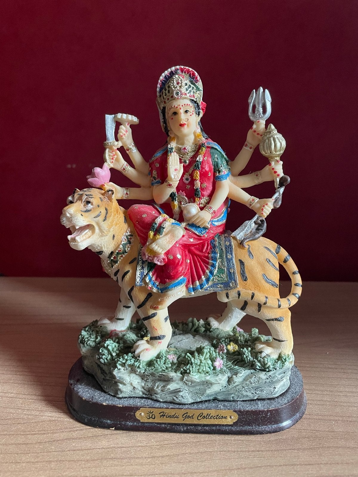 Durga beeld - Hindoe God, Ophalen of Verzenden, Gebruikt, Religie