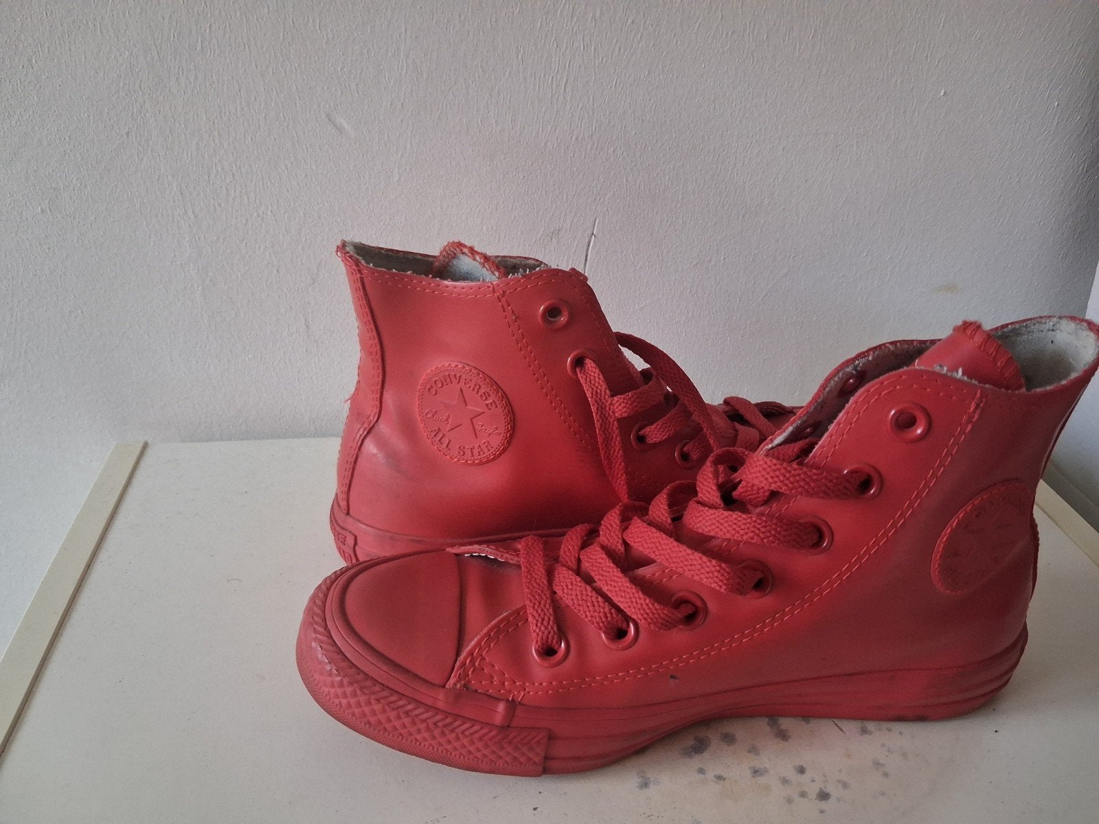 Limited Edition Rode Converse All Stars Maat 36,5, Converse, Ophalen of Verzenden, Sneakers of Gympen, Gedragen