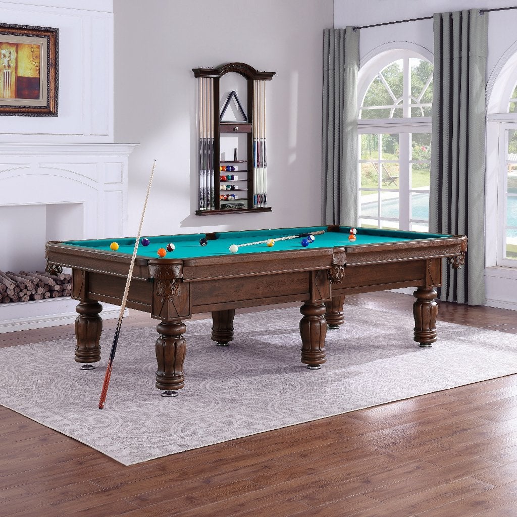 Pooltafel Lexor Majestic Dark Oak 8ft, Ophalen of Verzenden, Nieuw, Pooltafel