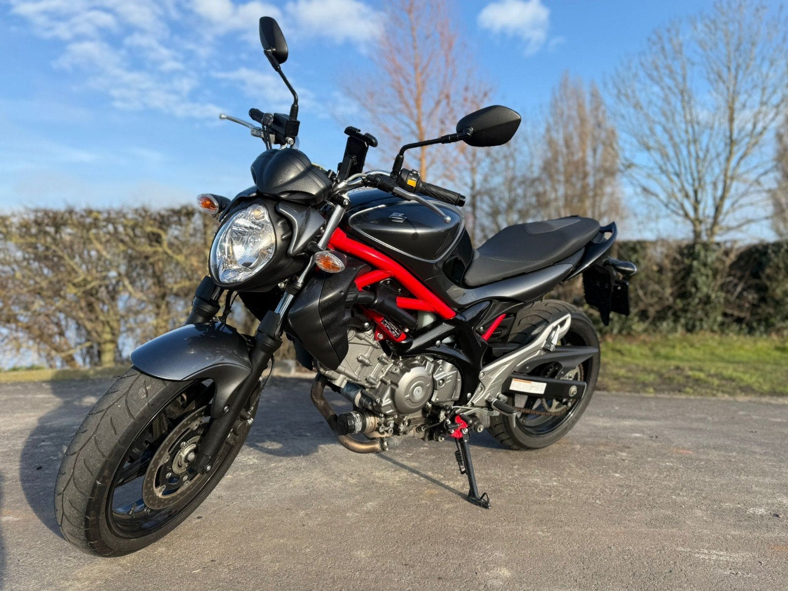 Suzuki SFV650 ABS – Bouwjaar 2014 – 13.679 km + Accessoires, Ophalen, Gebruikt, Suzuki