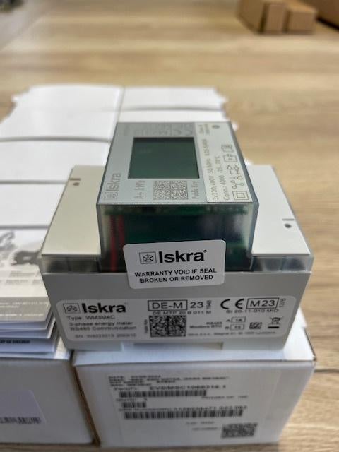 Iskra WM3M4C nieuwe kWh energiemeter – Aantallen, Ophalen of Verzenden, Nieuw