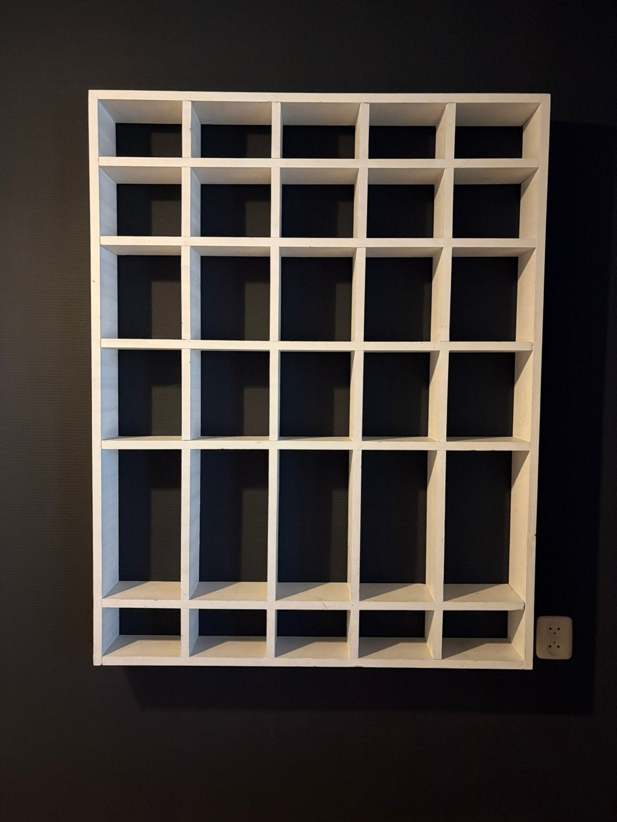 Letterbak / vakkenkast, Ophalen, Hout, Zo goed als nieuw, 94 cm