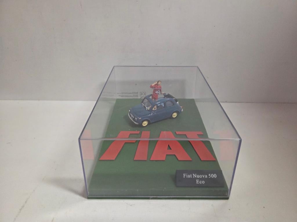 Ixo/Altaya Fiat 500 Diorama 1:43, Ophalen of Verzenden, ., ., .