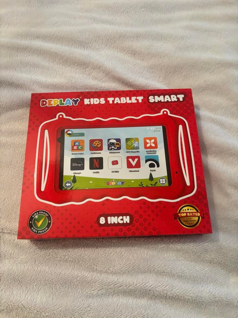 Deplay Kids Tablet Smart 8 inch - Krasvrij scherm, Ophalen, Zo goed als nieuw, 8 inch