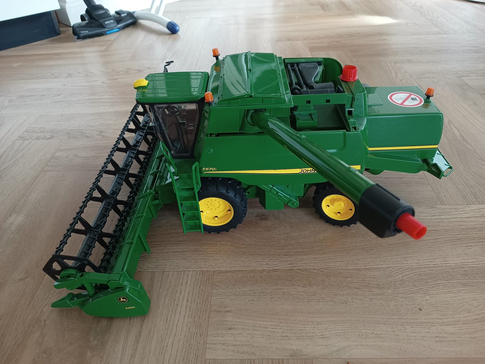 Bruder John Deere T670i combine, Kinderen en Baby's, Speelgoed | Speelgoedvoertuigen, Verzenden, Zo goed als nieuw