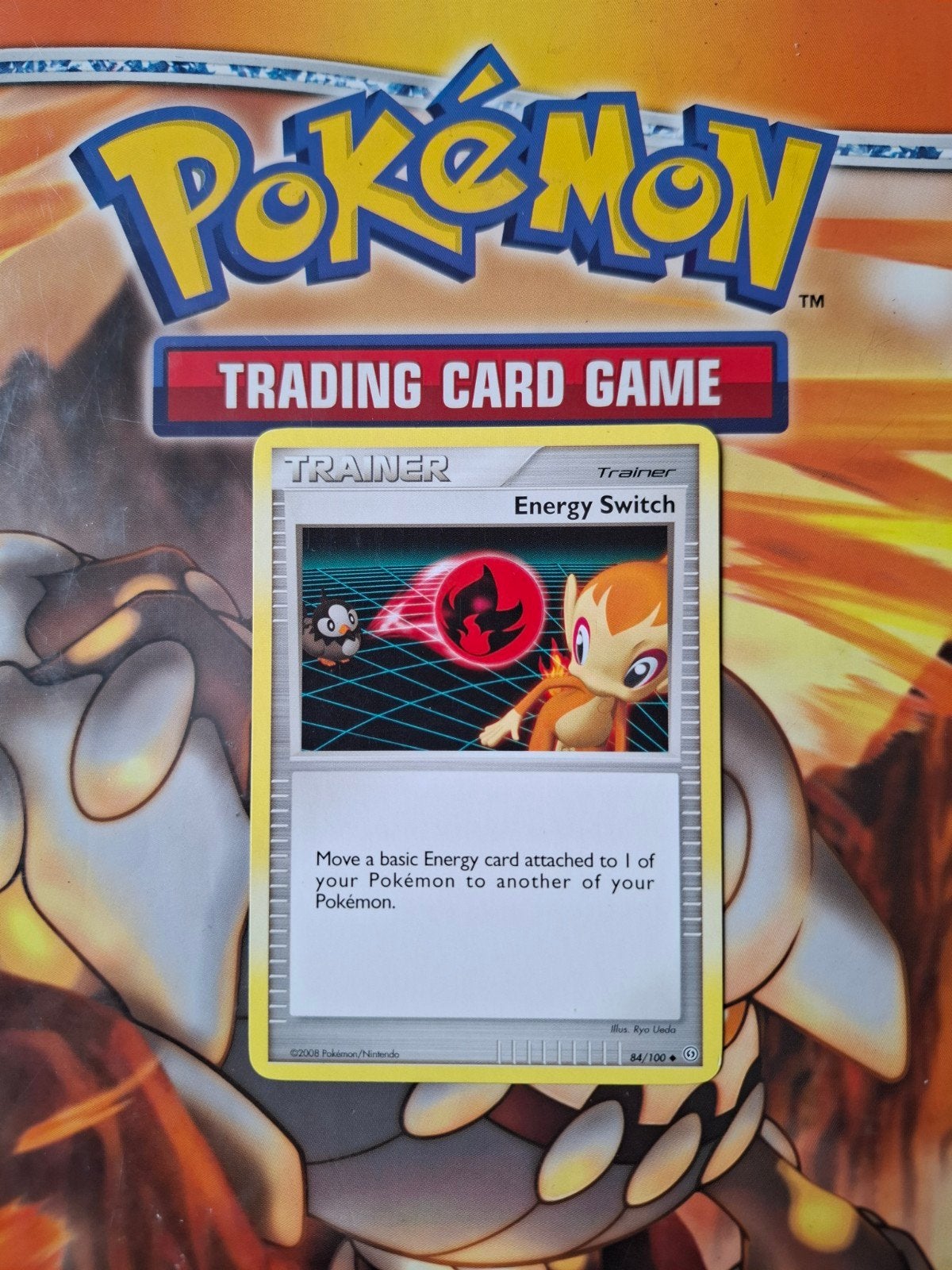 Energy switch 84/100 Diamond&Pearl Stormfront pokemon kaart, Ophalen of Verzenden, Gebruikt, Losse kaart