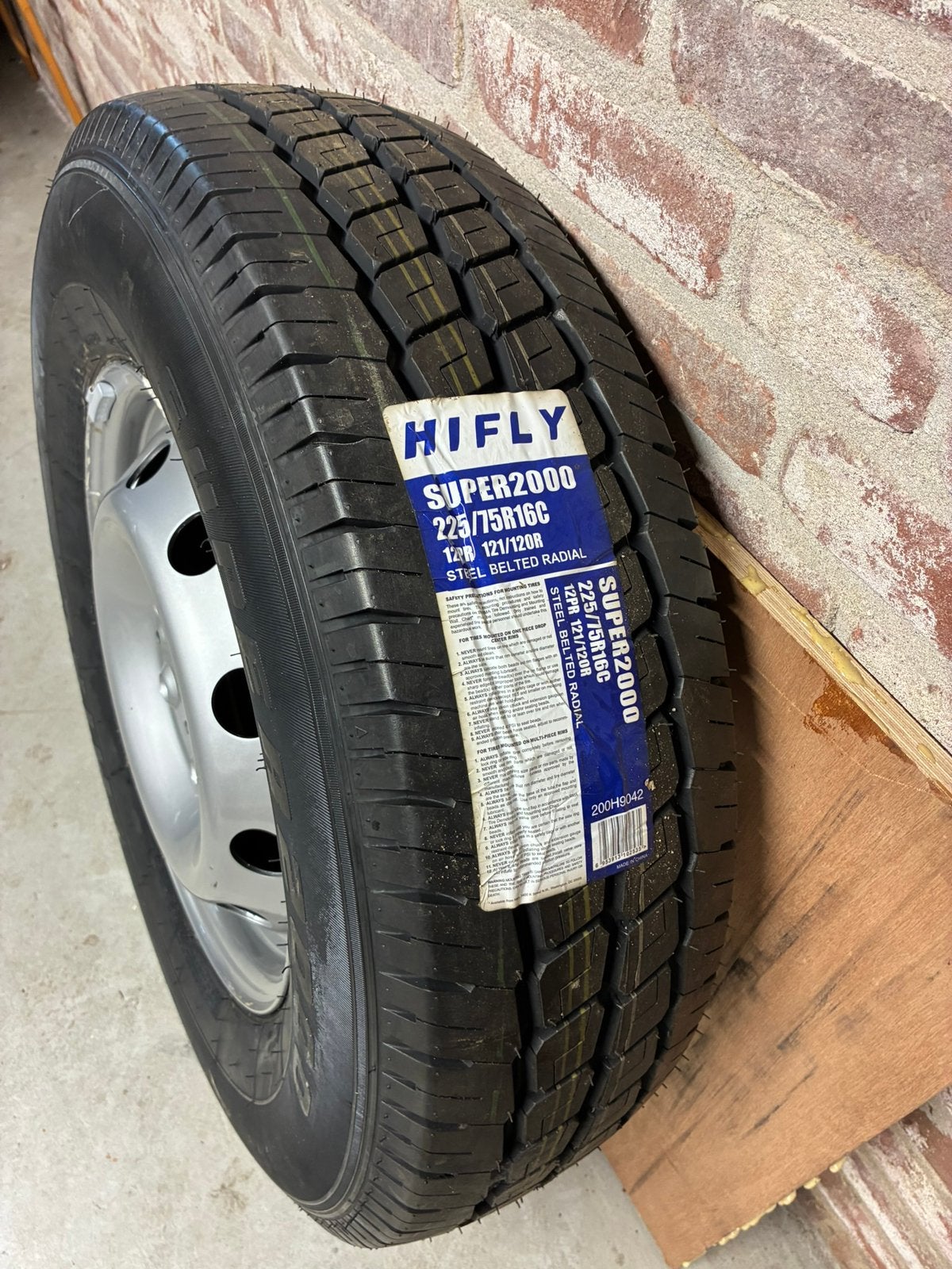 Nieuwe  band met velg, Auto-onderdelen, Bestelwagen, 16 inch, Banden en Velgen, Nieuw