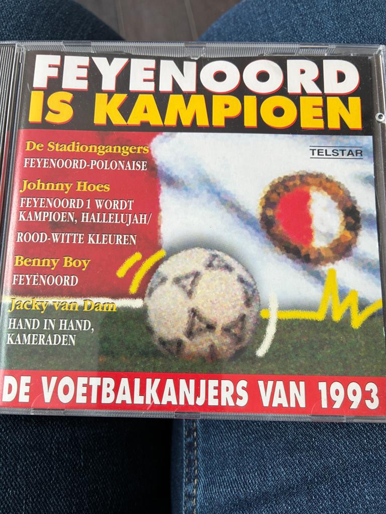 Feyenoord is Kampioen - De Voetbalkanjers van 1993 CD, Cd's en Dvd's, Cd's | Nederlandstalig, Ophalen of Verzenden, Gebruikt, Overige genres